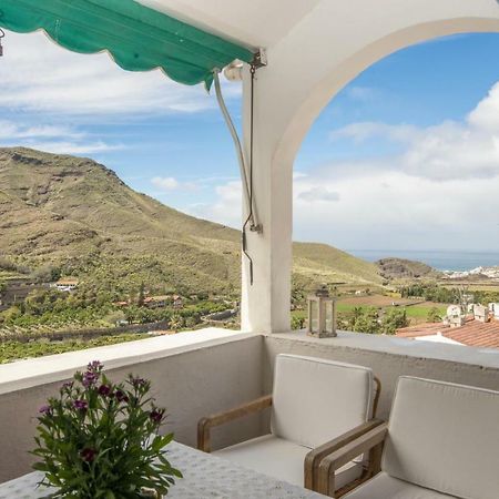 Casa Carmen Agaete Con Terraza Y Vistas Al Mar Apartment Exterior foto