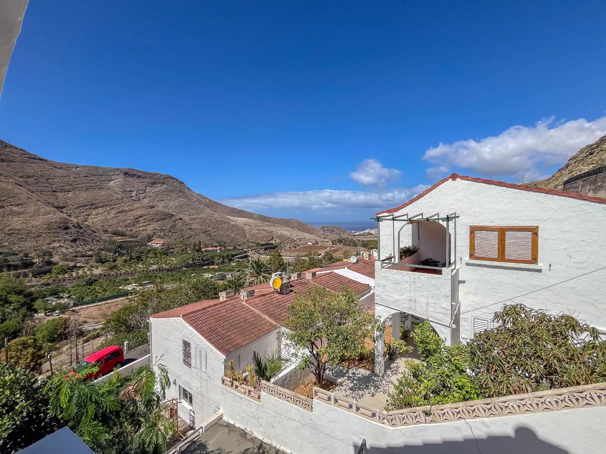 Casa Carmen Agaete Con Terraza Y Vistas Al Mar Apartment Exterior foto