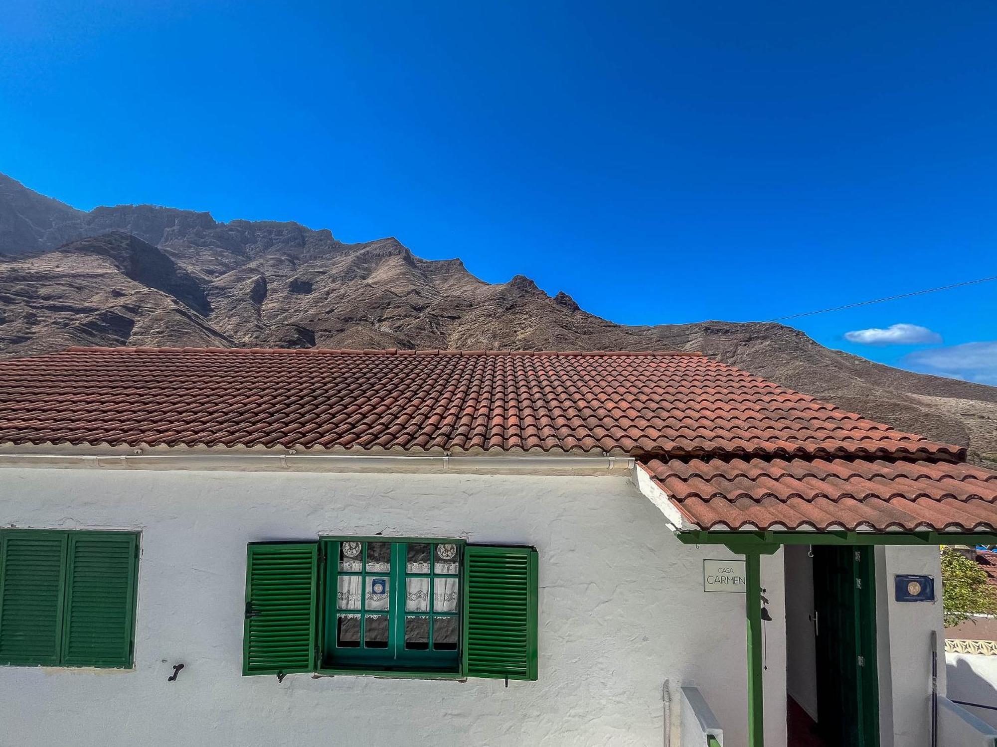 Casa Carmen Agaete Con Terraza Y Vistas Al Mar Apartment Exterior foto