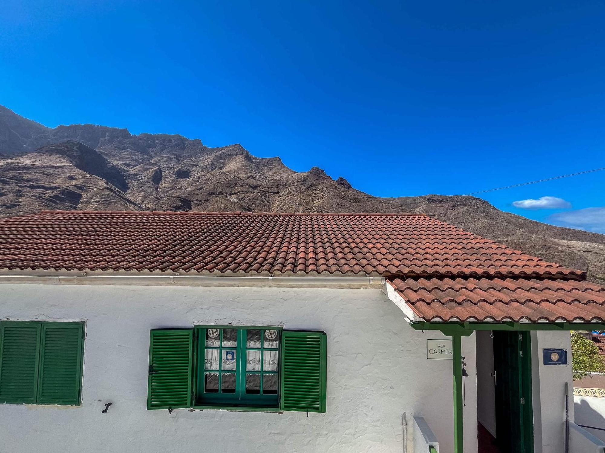 Casa Carmen Agaete Con Terraza Y Vistas Al Mar Apartment Exterior foto