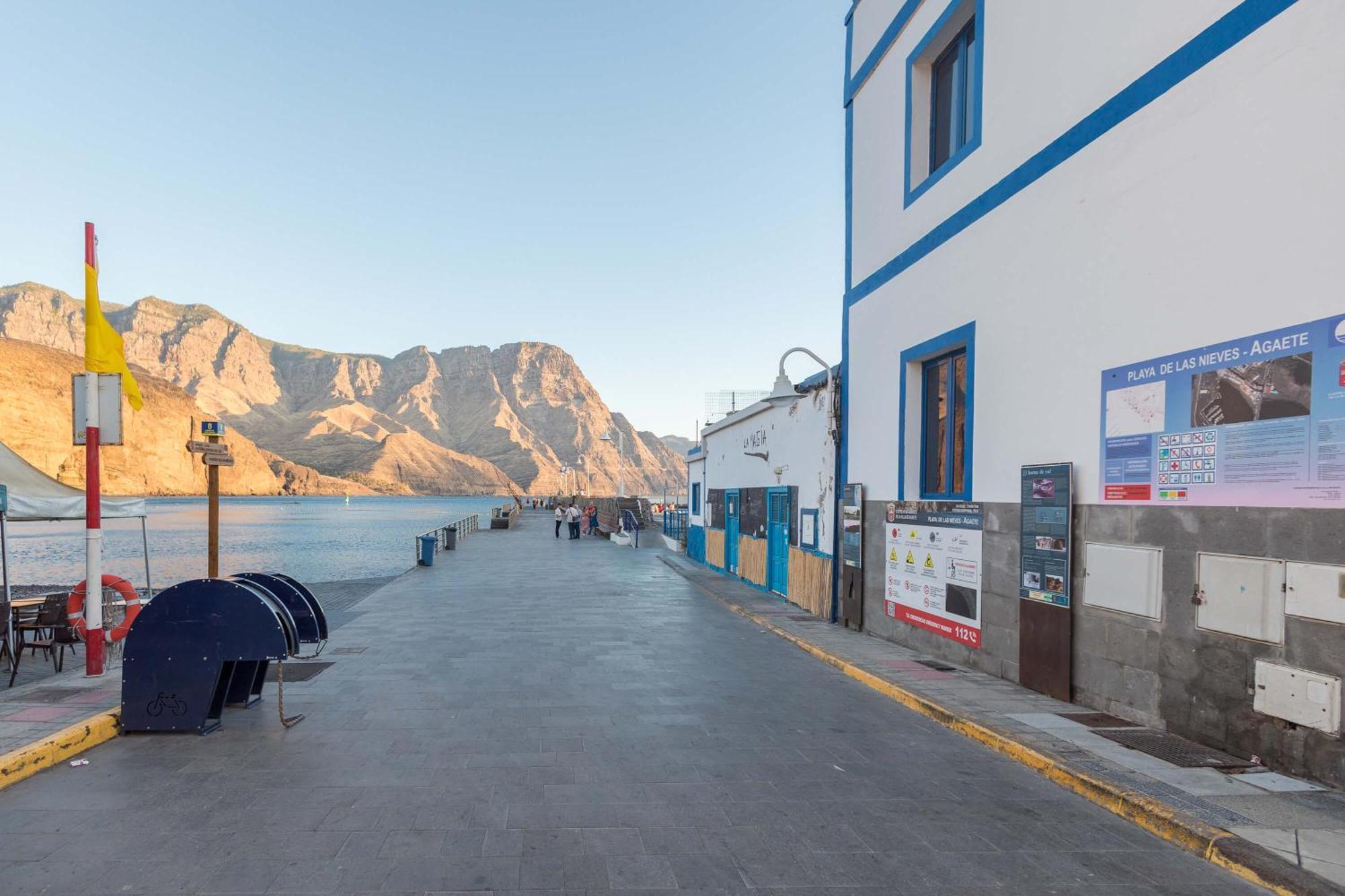 Casa Carmen Agaete Con Terraza Y Vistas Al Mar Apartment Exterior foto