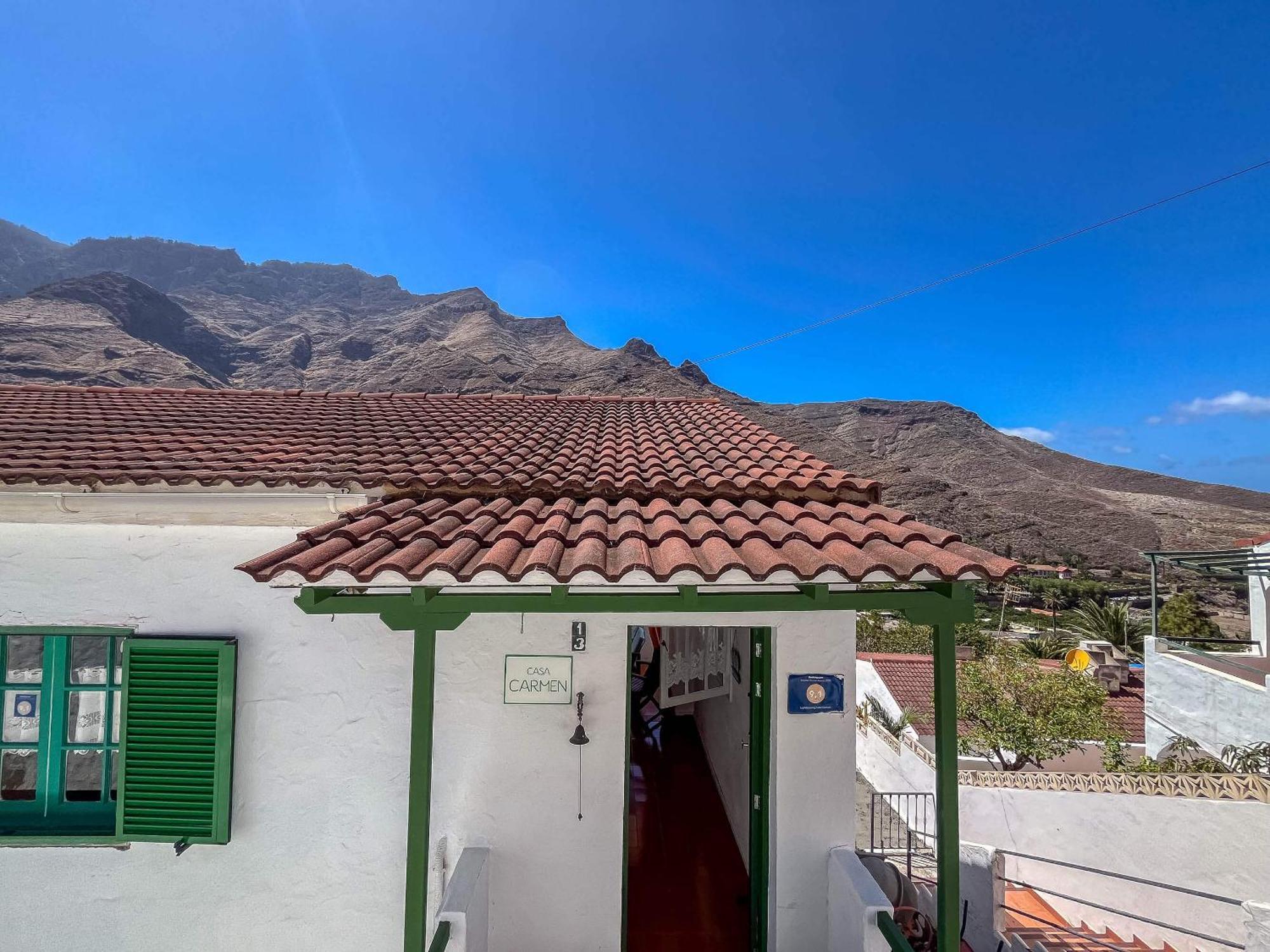 Casa Carmen Agaete Con Terraza Y Vistas Al Mar Apartment Exterior foto