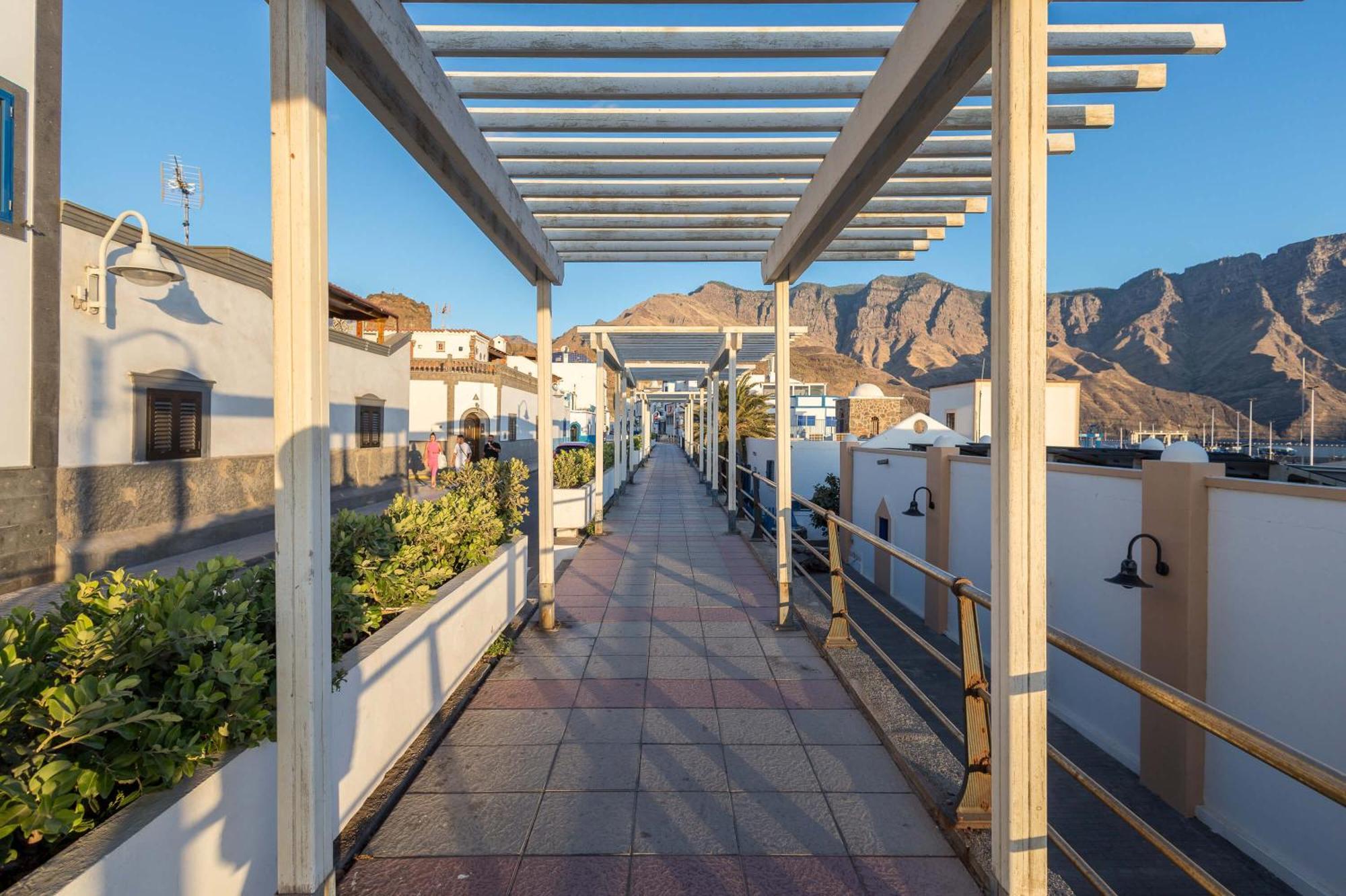Casa Carmen Agaete Con Terraza Y Vistas Al Mar Apartment Exterior foto